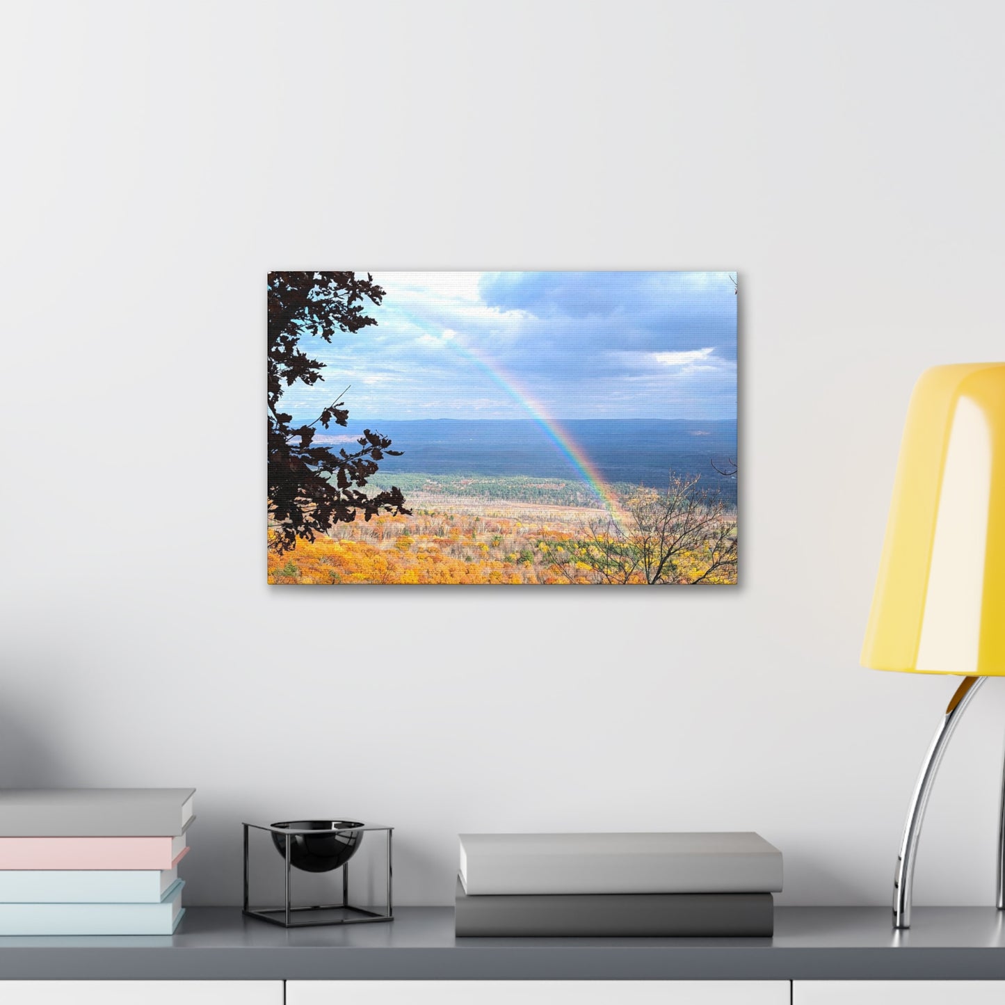 Appalachian Trail Rainbow Canvas Art Print