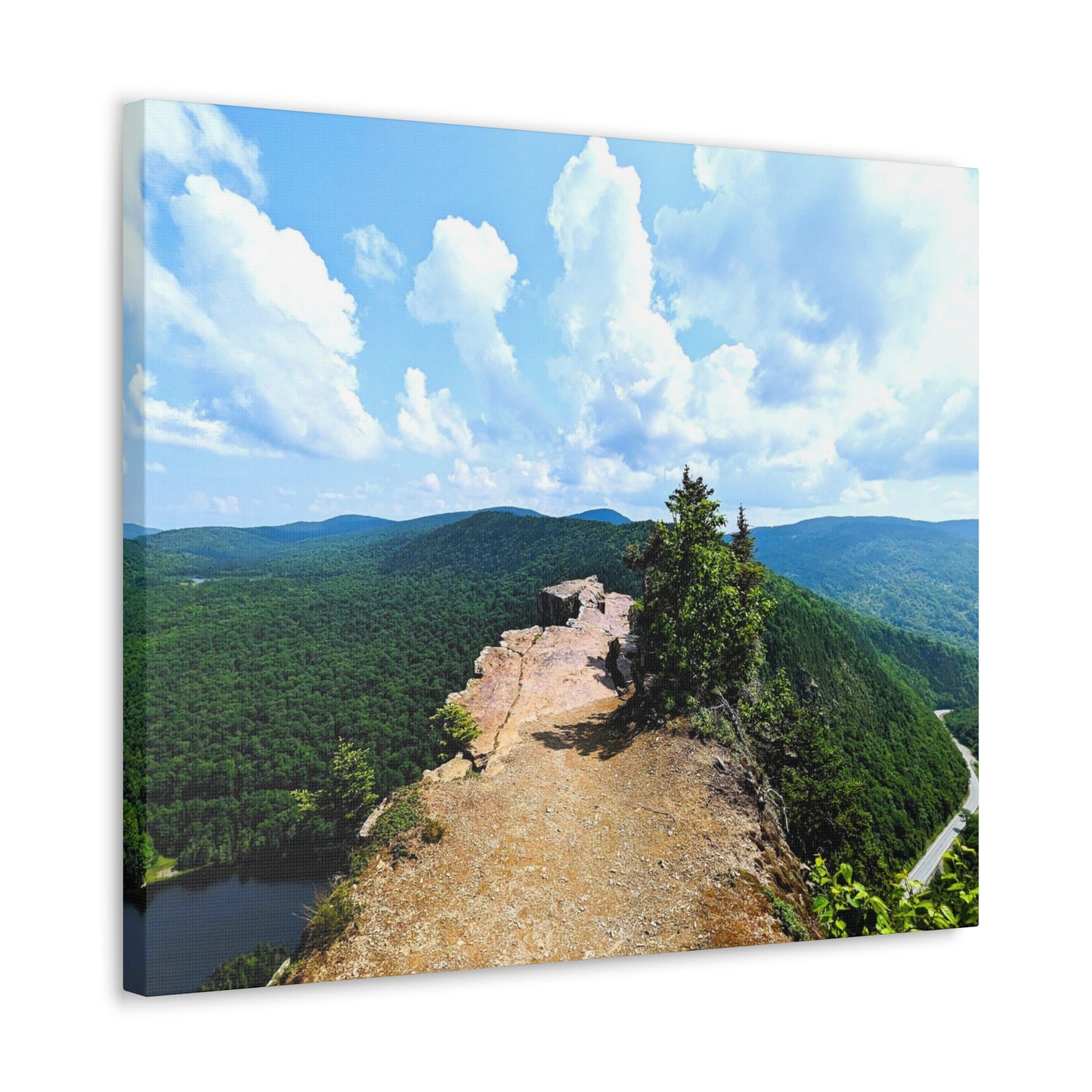 Table Rock Canvas Art Print