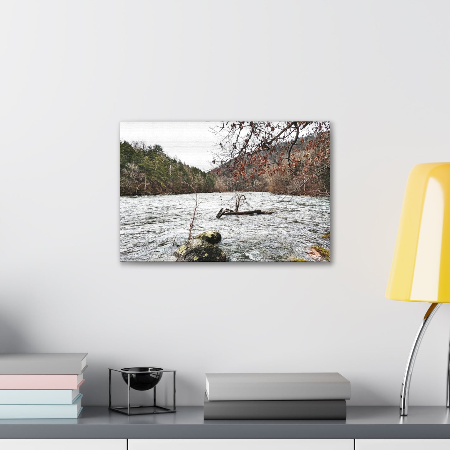 Houstatonic and Tenmile River Canvas Art Print