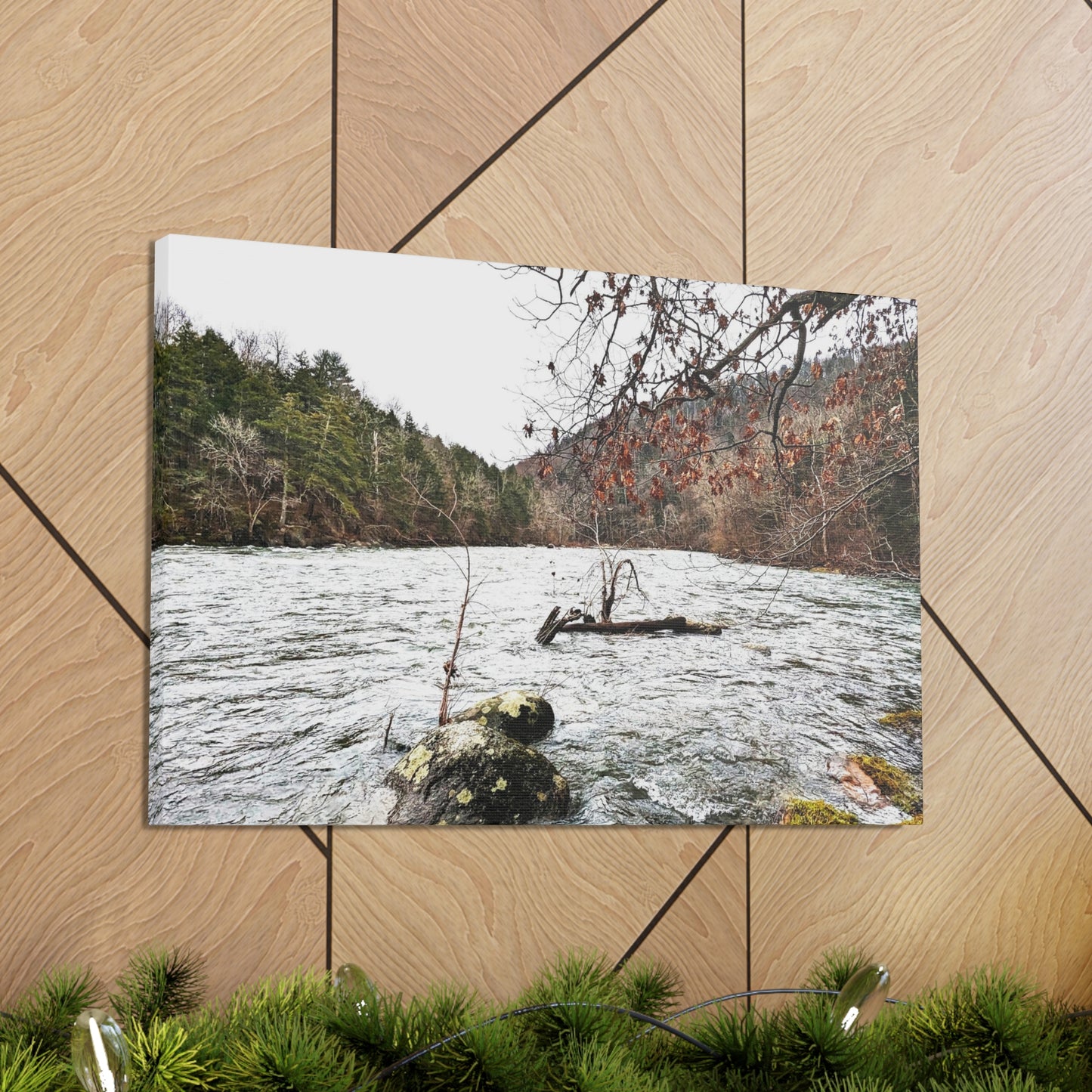 Houstatonic and Tenmile River Canvas Art Print