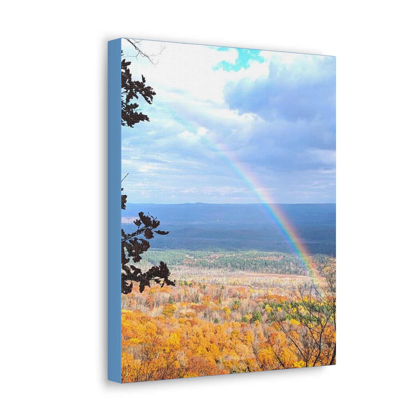 Appalachian Trail Rainbow Canvas Art Print