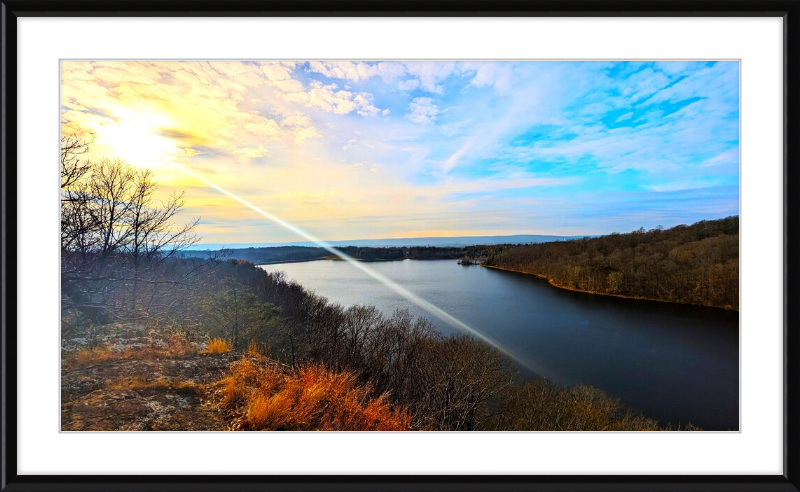 Sun Beam Framed Artwork