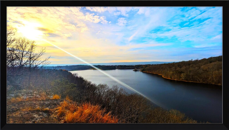 Sun Beam Framed Artwork