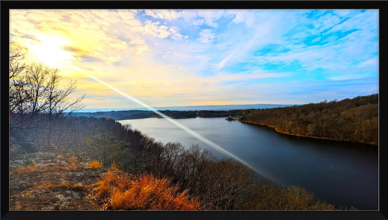 Sun Beam Framed Artwork