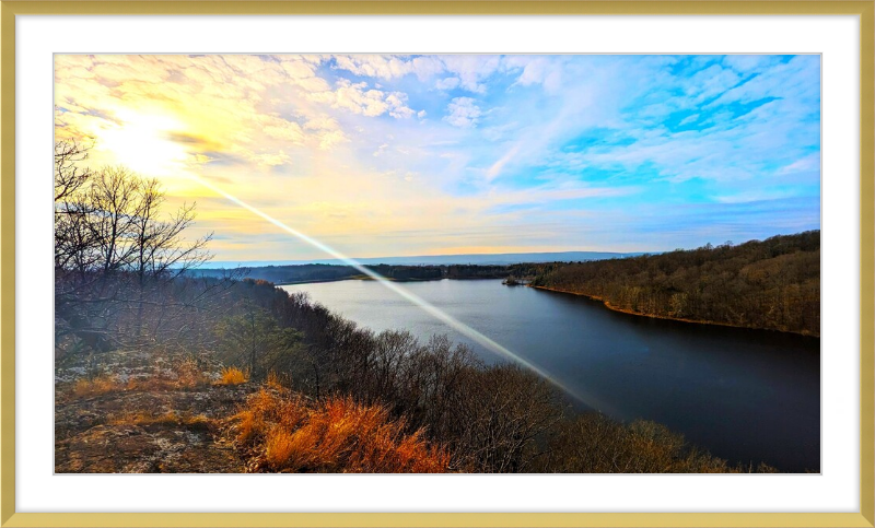 Sun Beam Framed Artwork