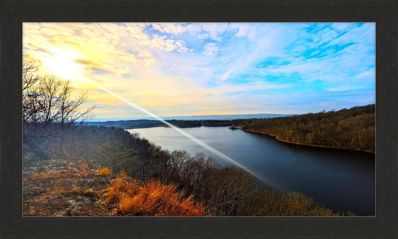 Sun Beam Framed Artwork