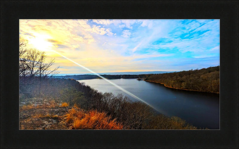 Sun Beam Framed Artwork