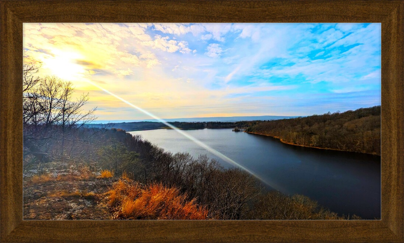 Sun Beam Framed Artwork