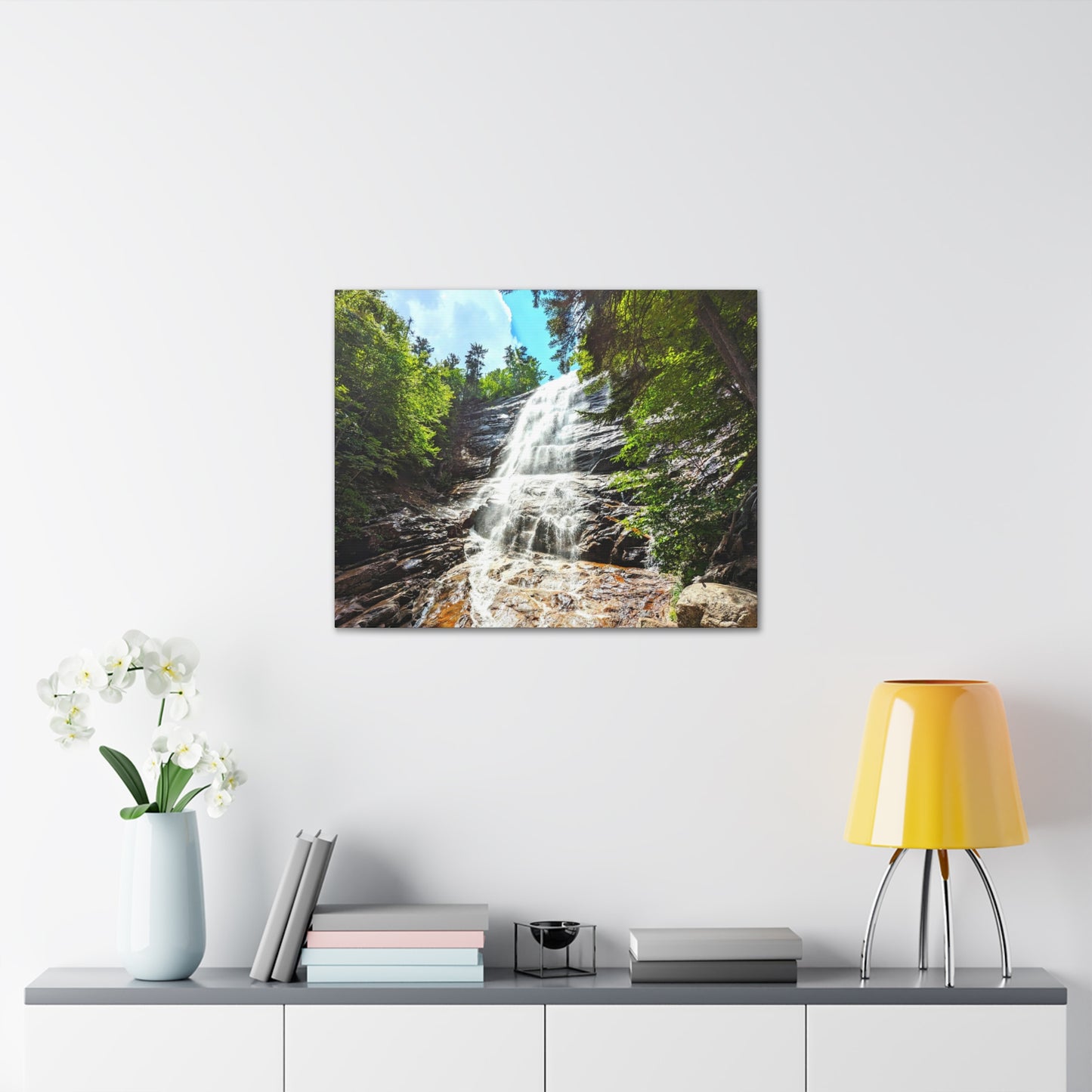 Arethusa Falls Canvas Art Print