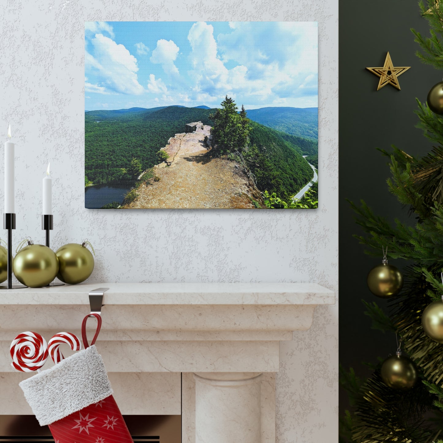 Table Rock Canvas Art Print