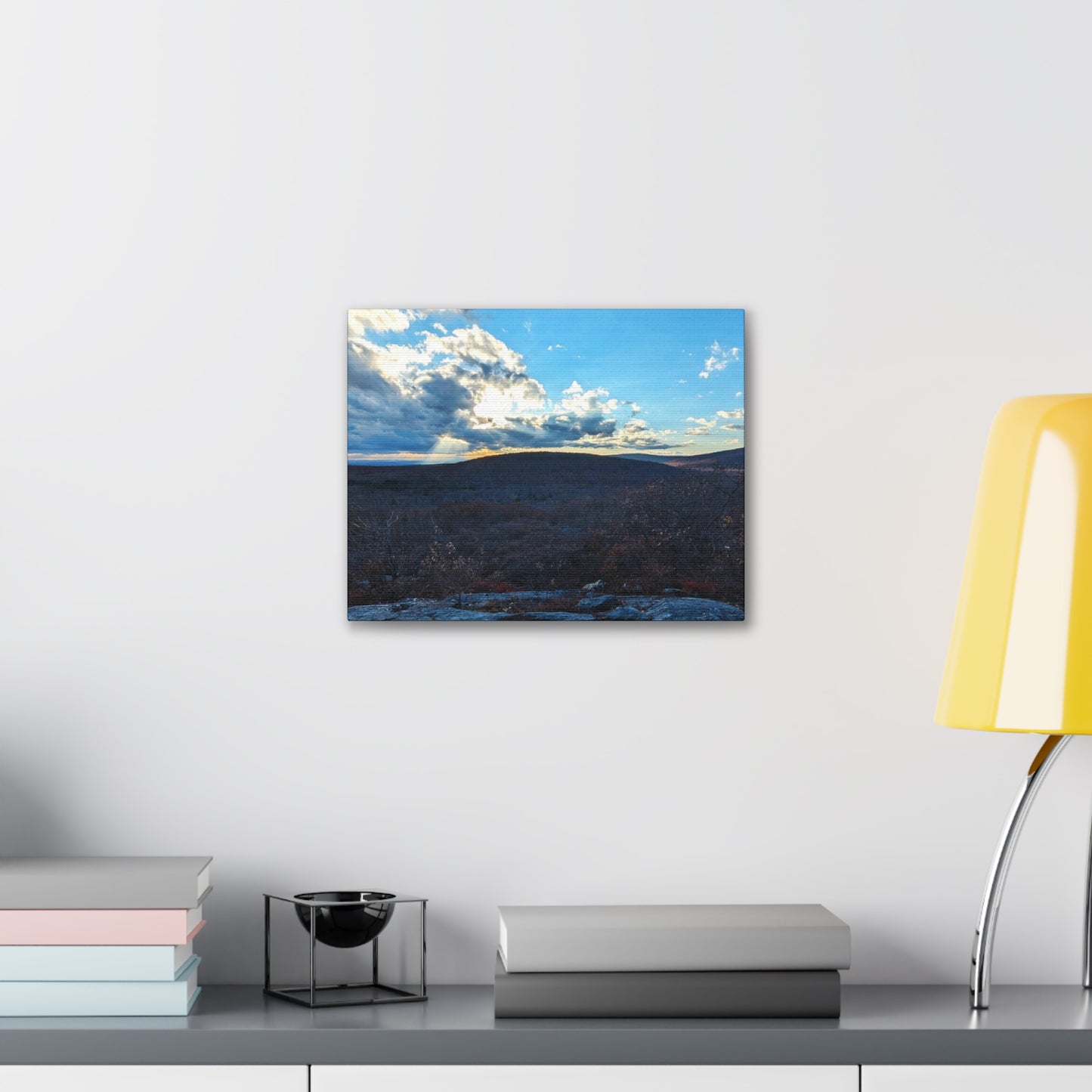 Bear Mountain Sunset Canvas Art Print