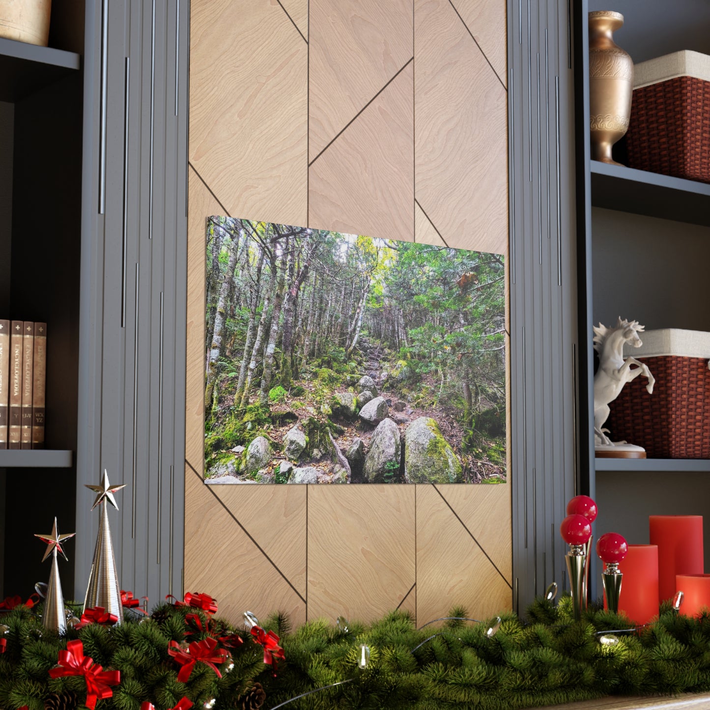 Kinsman Ridge Trail Canvas Art Print