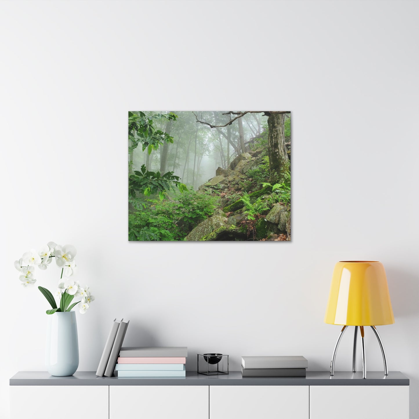 Connecticut Jungle Canvas Art Print