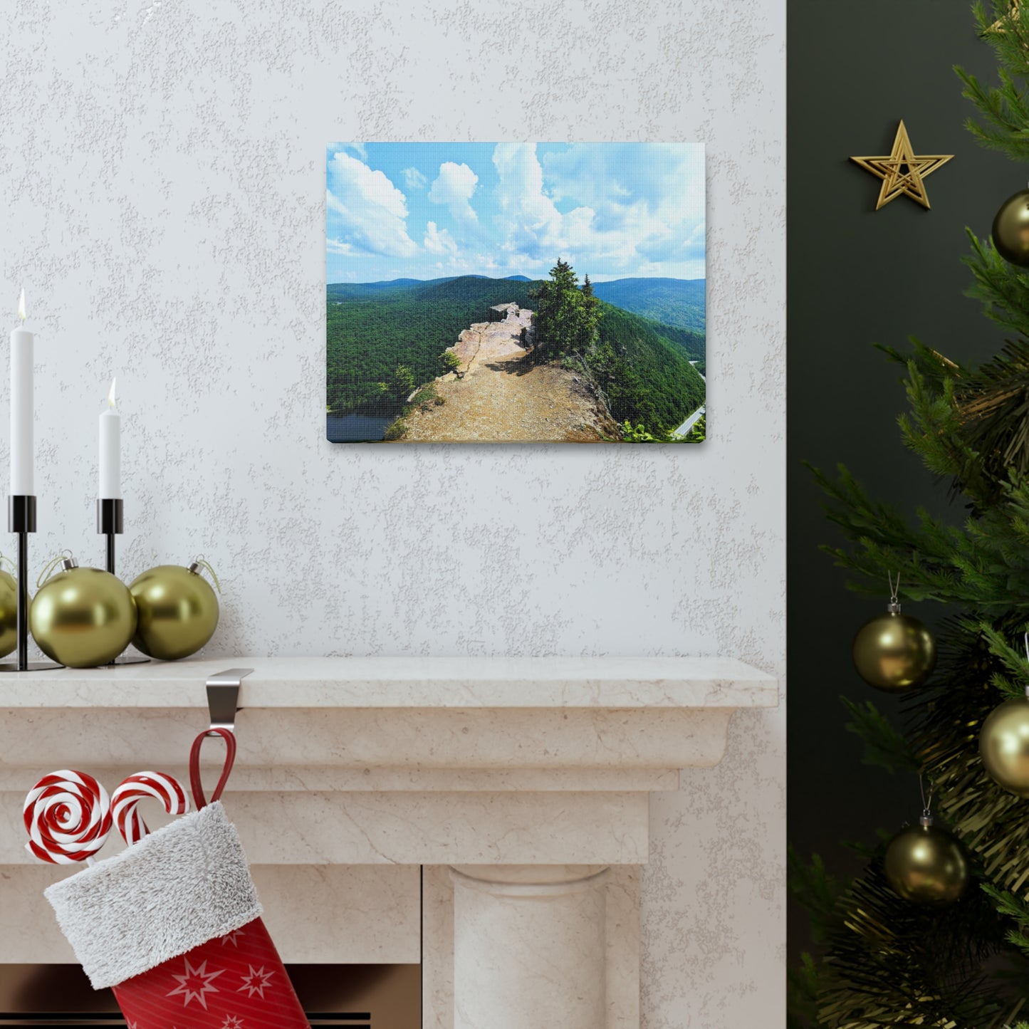 Table Rock Canvas Art Print