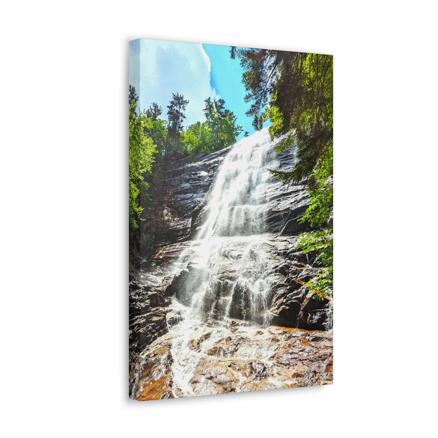 Arethusa Falls Canvas Art Print