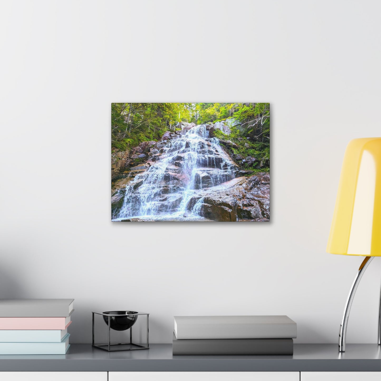 Cloudland Falls Canvas Art Print