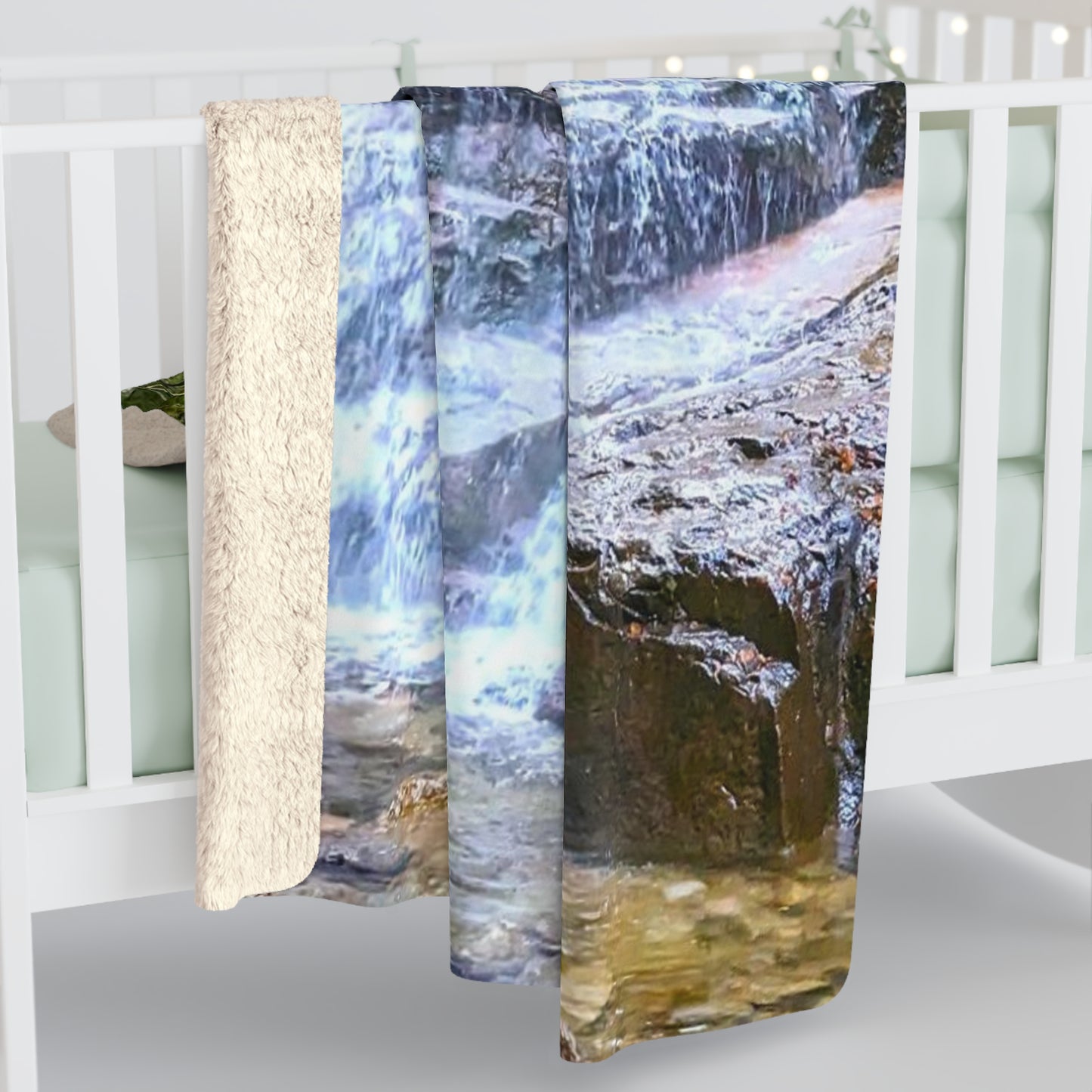 Cloudland Falls Sherpa Fleece Blanket