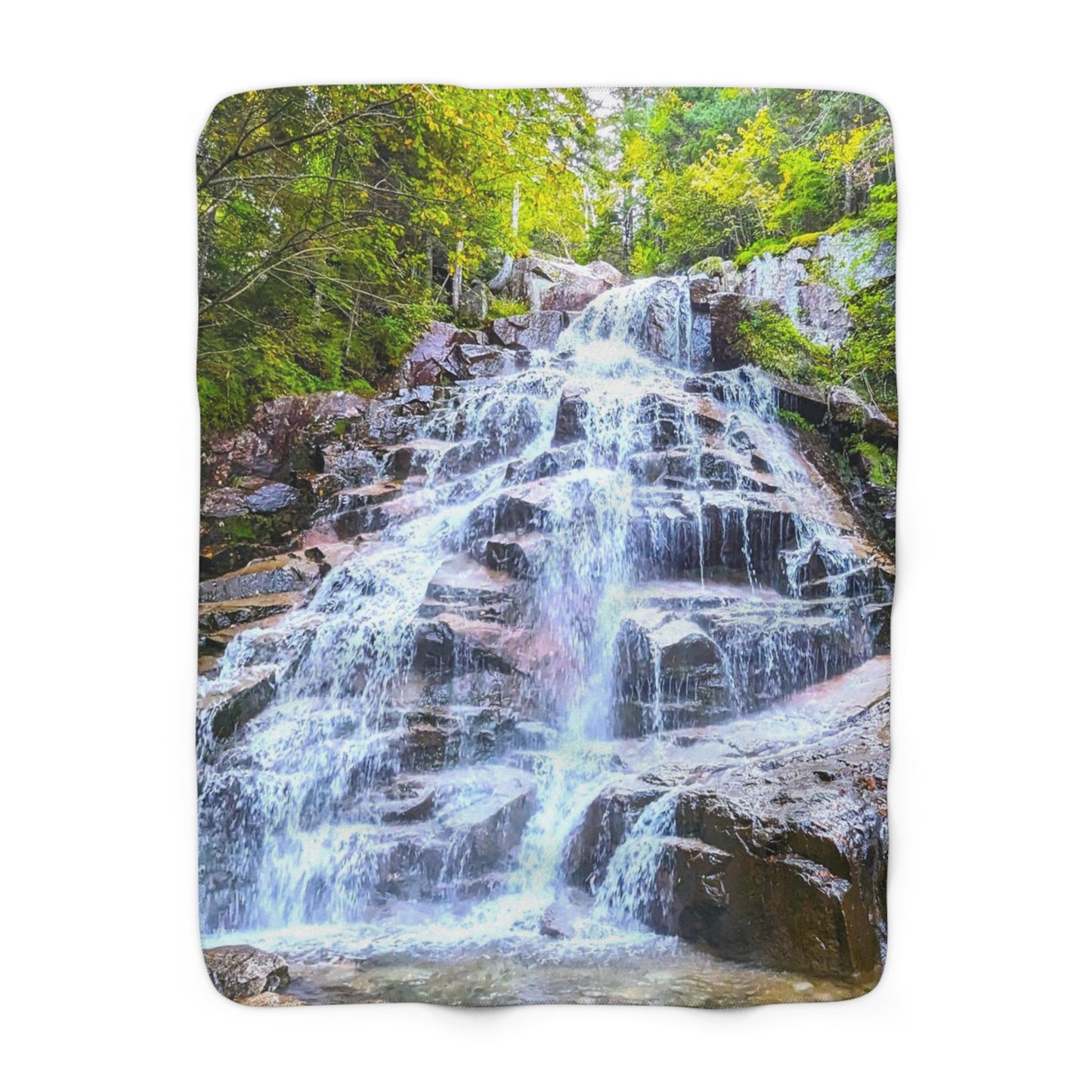 Cloudland Falls Sherpa Fleece Blanket