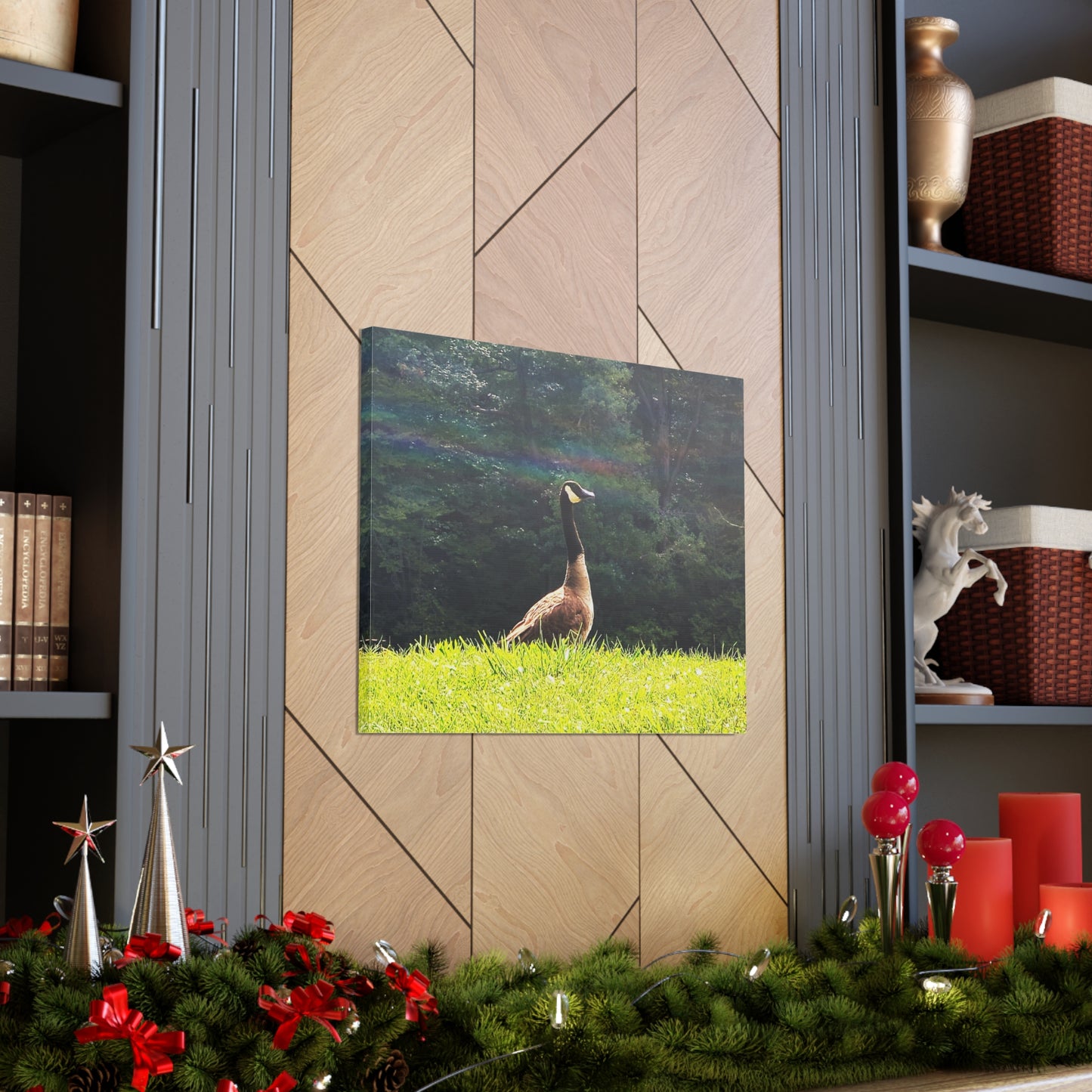 Canadian Goose Canvas Art Print