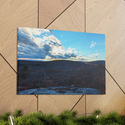 Bear Mountain Sunset Canvas Art Print