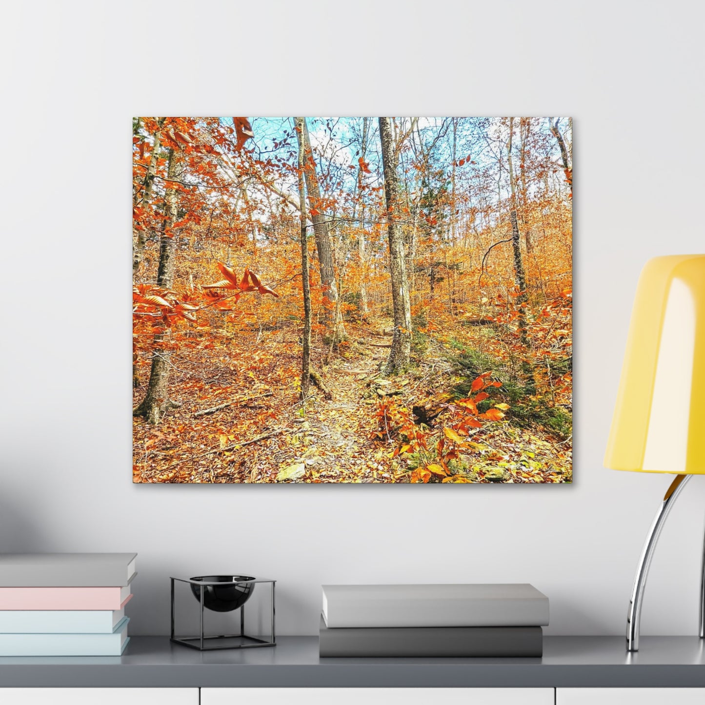 Appalachian Trail Fall Canvas Art Print