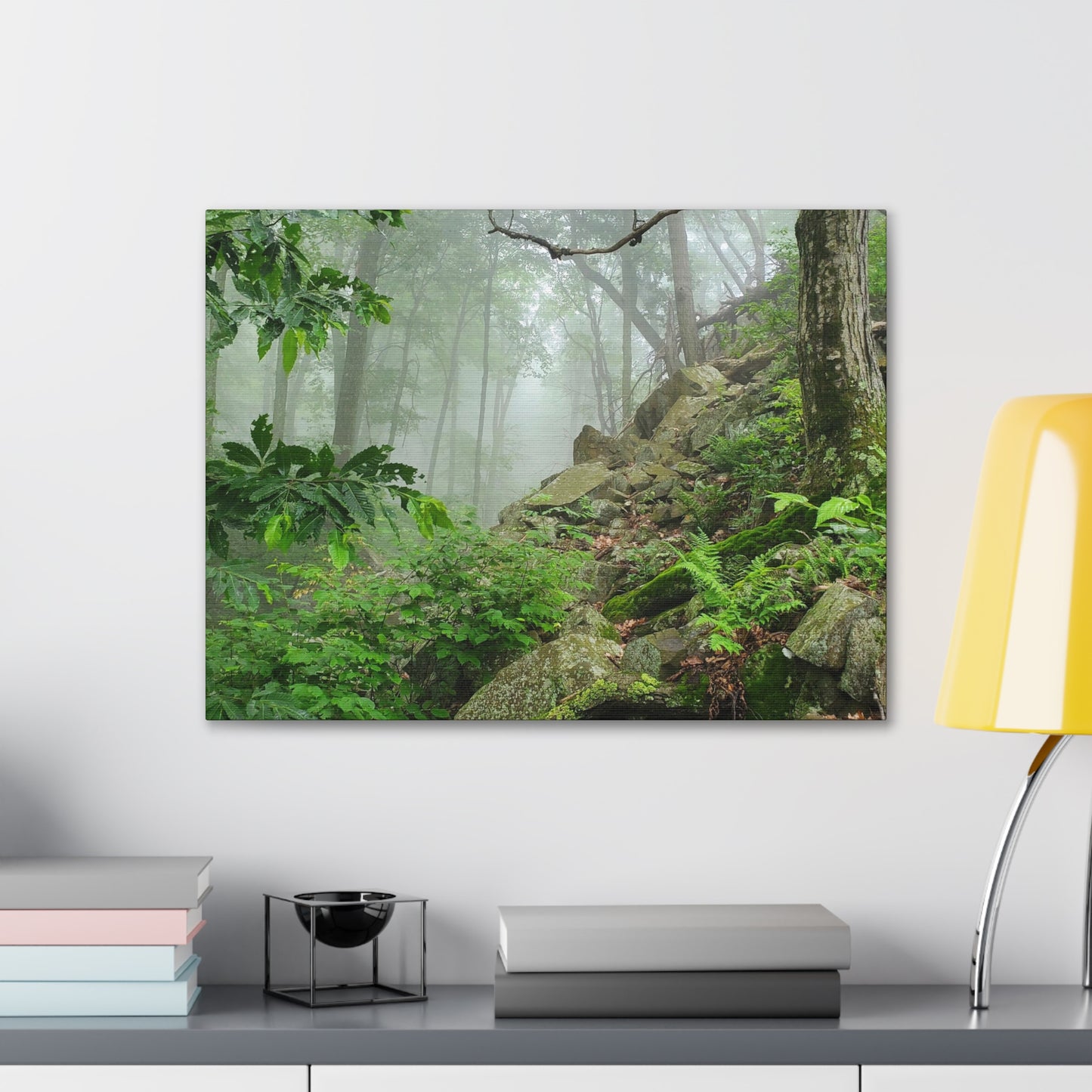 Connecticut Jungle Canvas Art Print