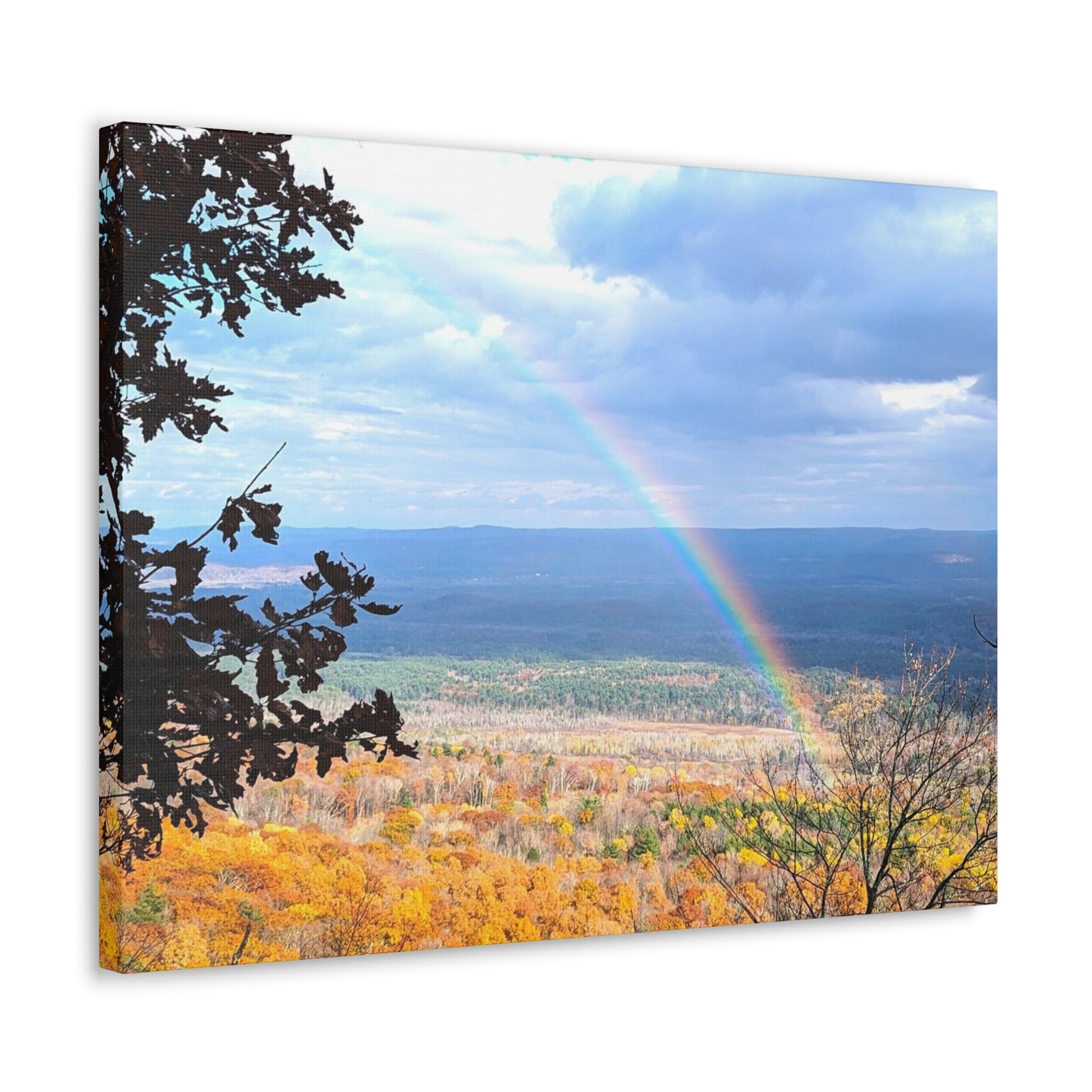 Appalachian Trail Rainbow Canvas Art Print