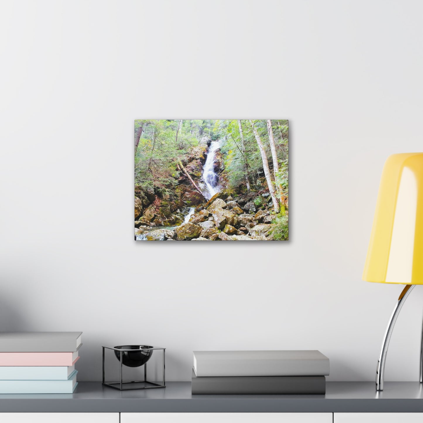 Race Brook Falls Canvas Art Print
