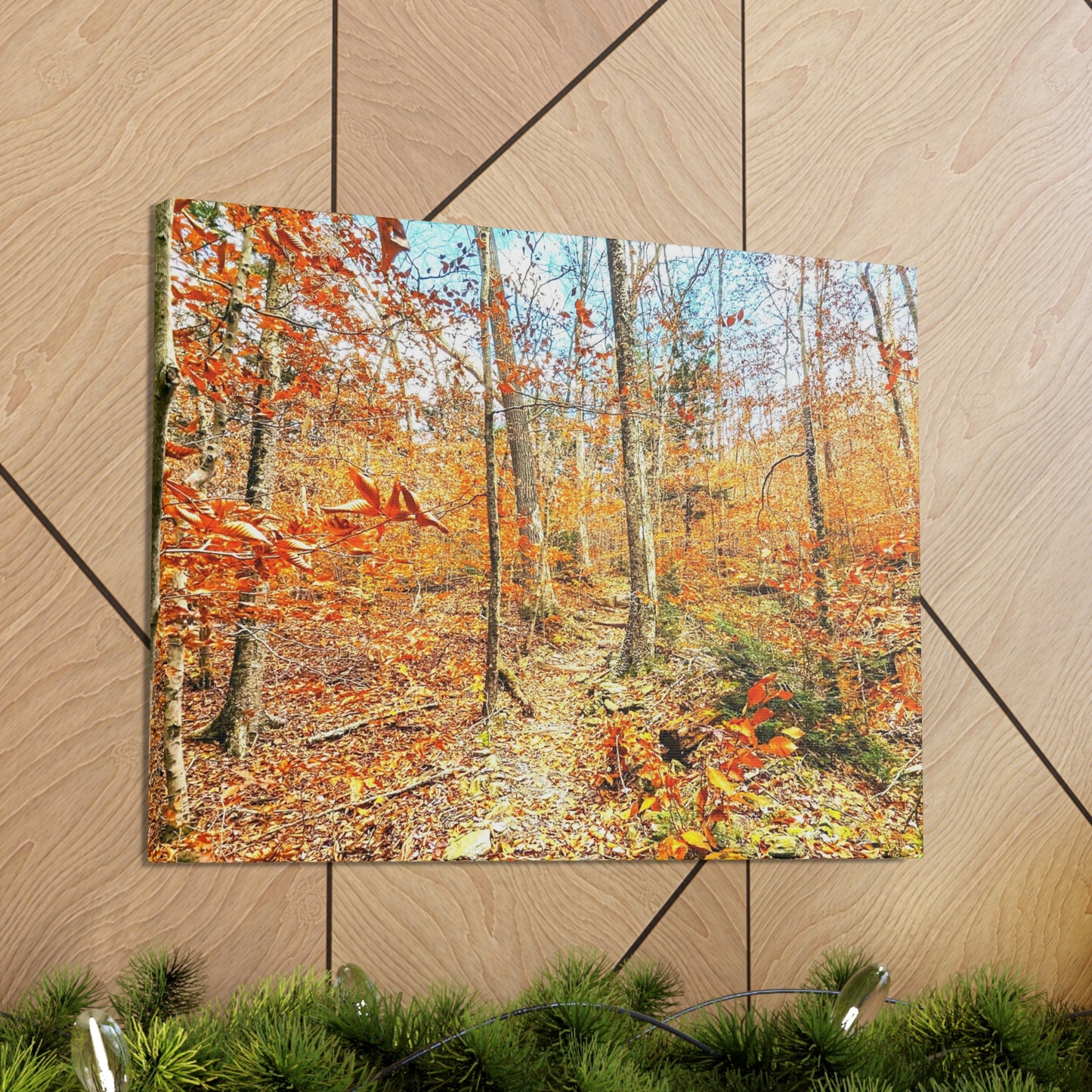 Appalachian Trail Fall Canvas Art Print