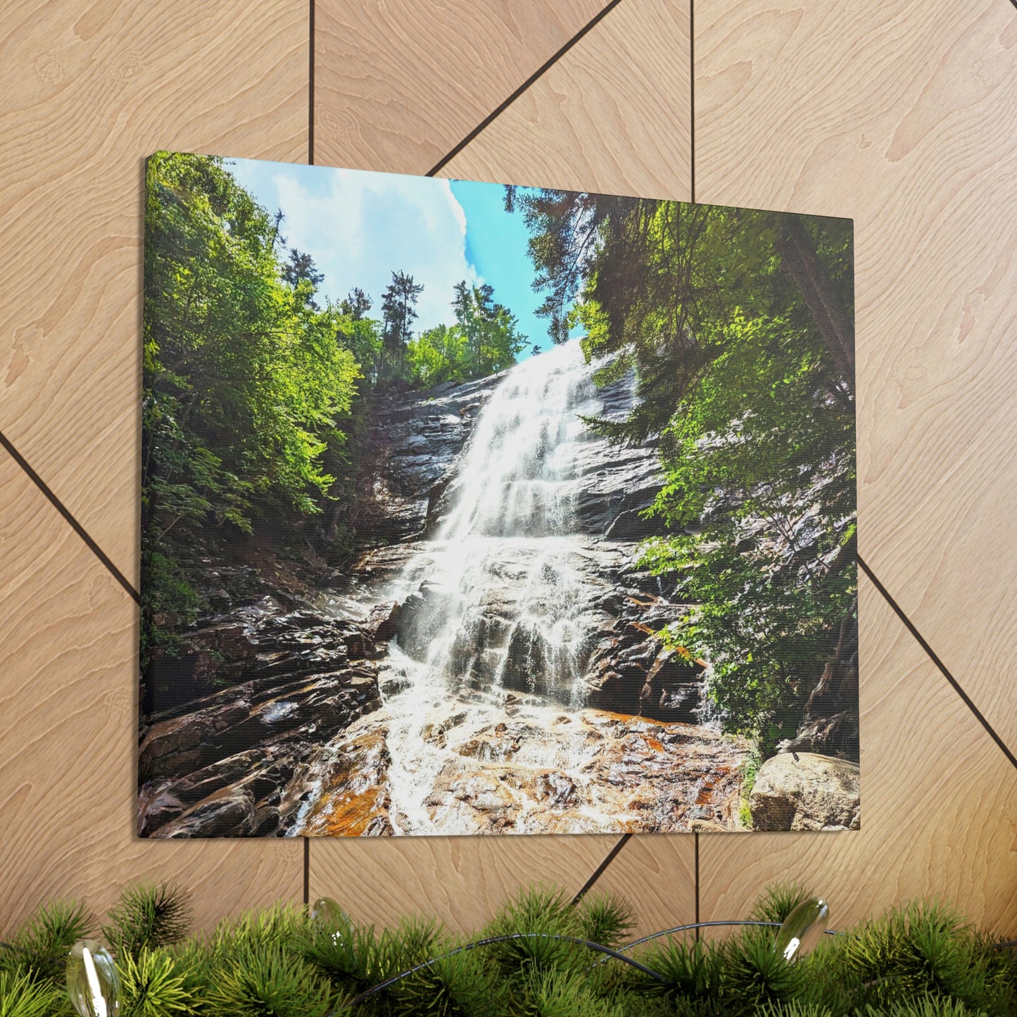 Arethusa Falls Canvas Art Print