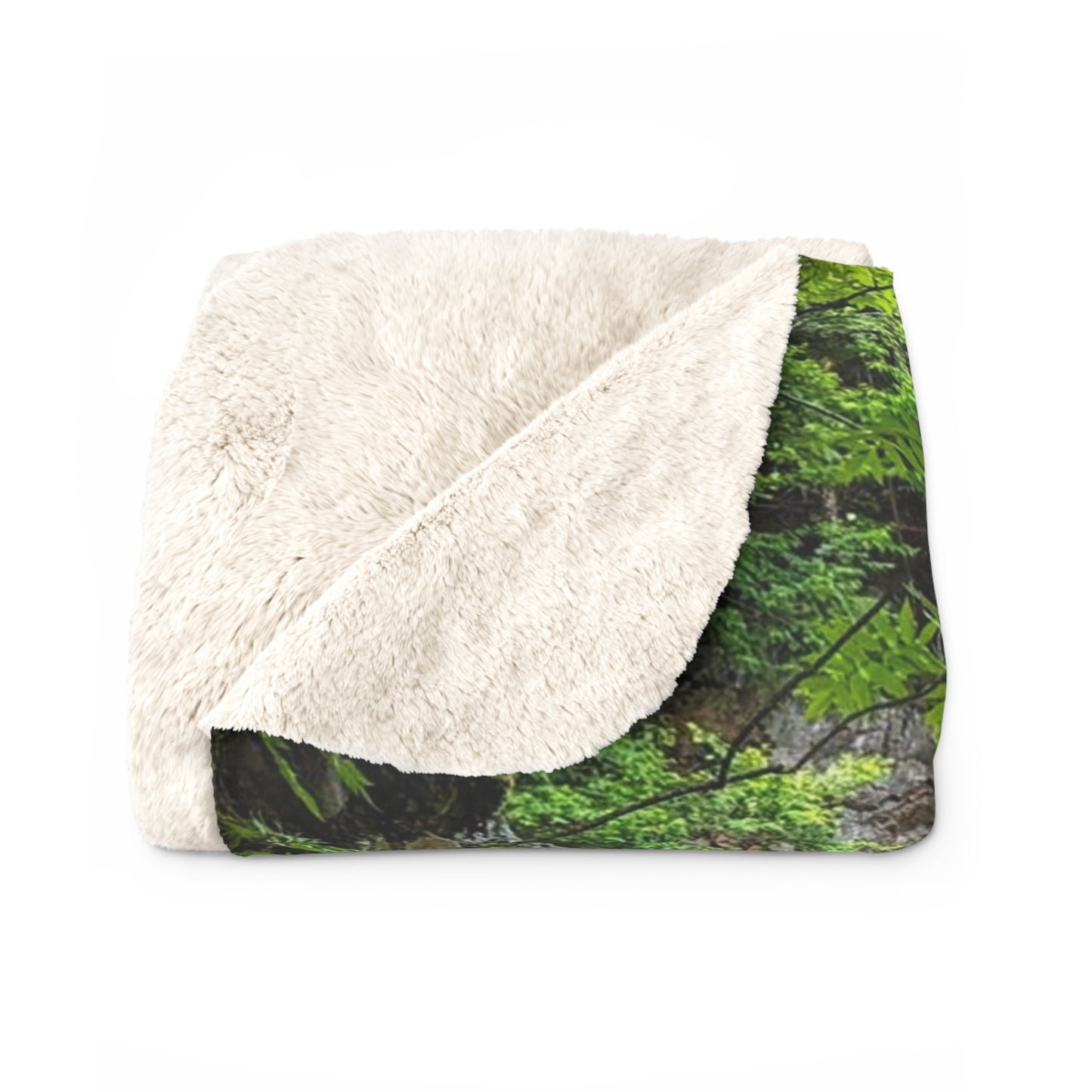 Crystal Cascades Sherpa Fleece Blanket