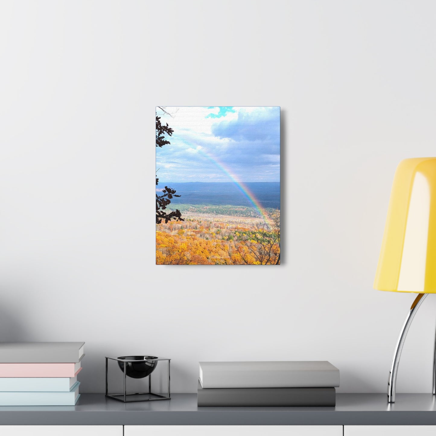 Appalachian Trail Rainbow Canvas Art Print