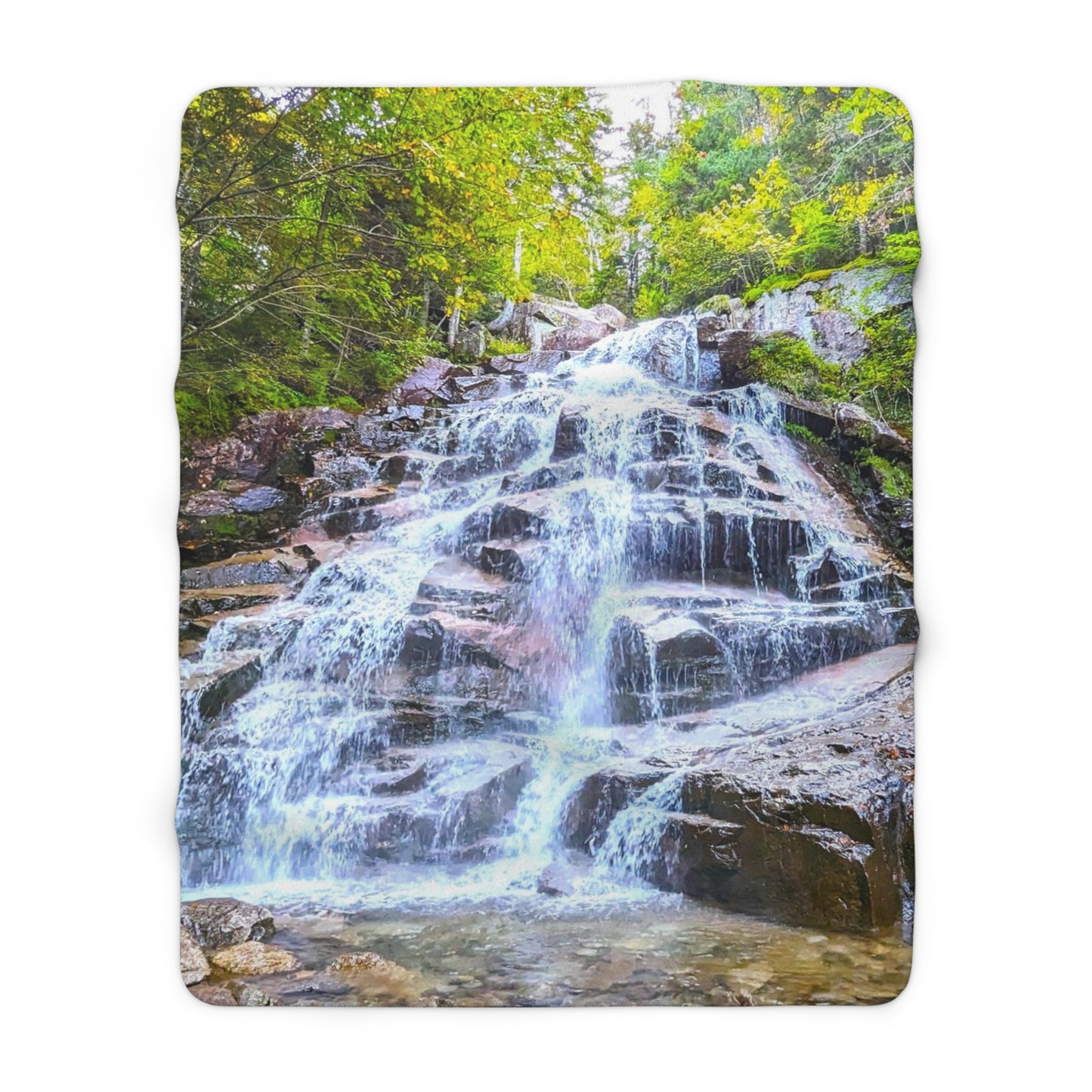 Cloudland Falls Sherpa Fleece Blanket