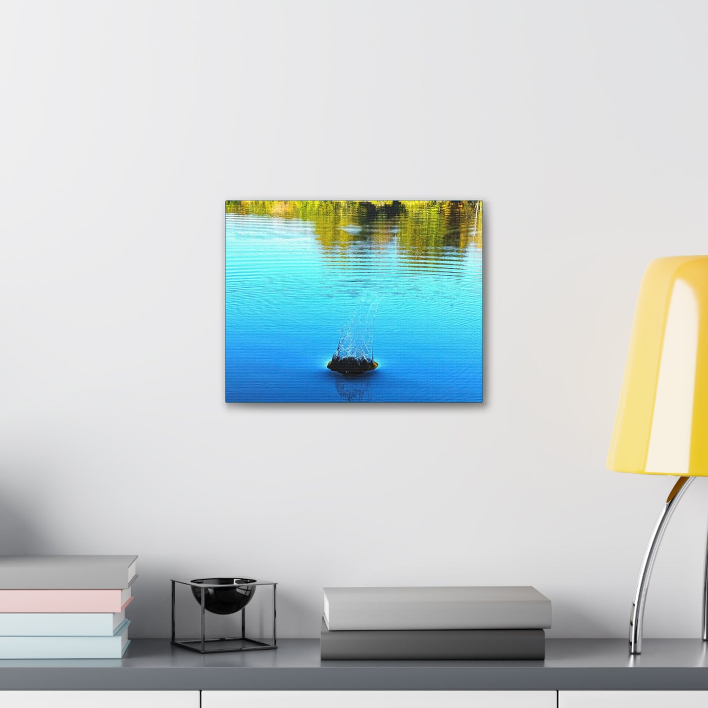 Saugatuck Splash Canvas Art Print