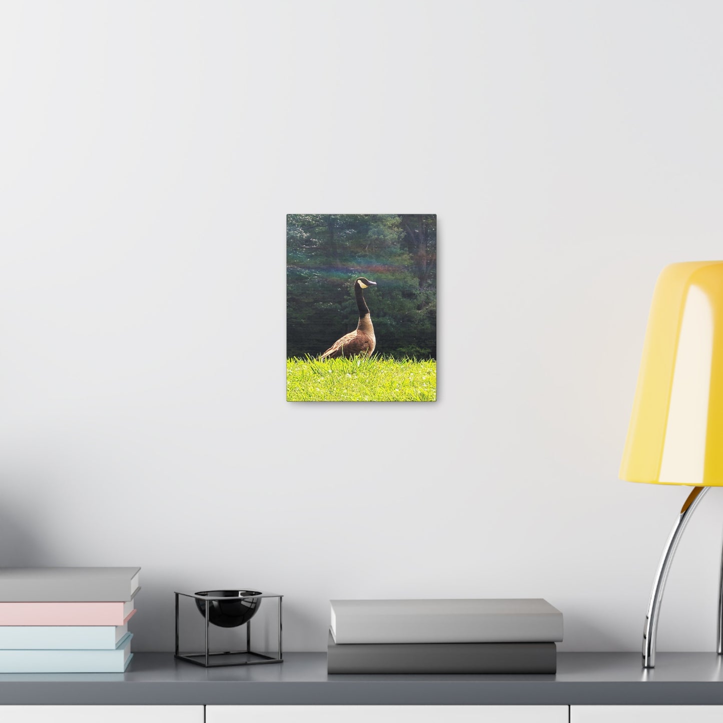 Canadian Goose Canvas Art Print