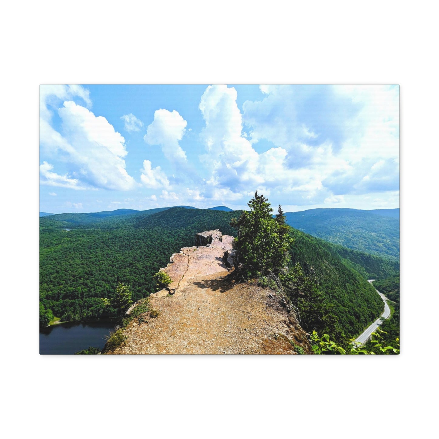 Table Rock Canvas Art Print