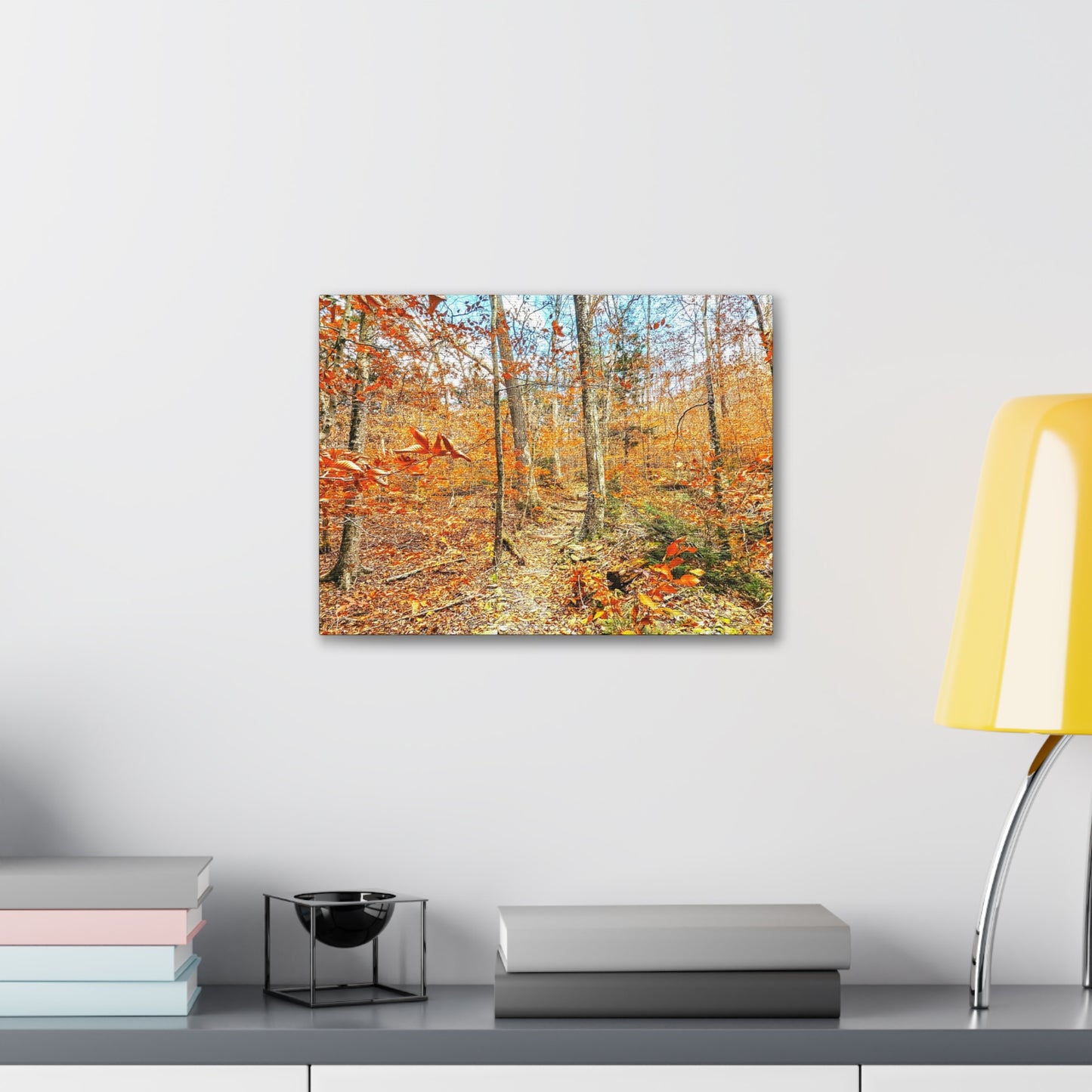 Appalachian Trail Fall Canvas Art Print