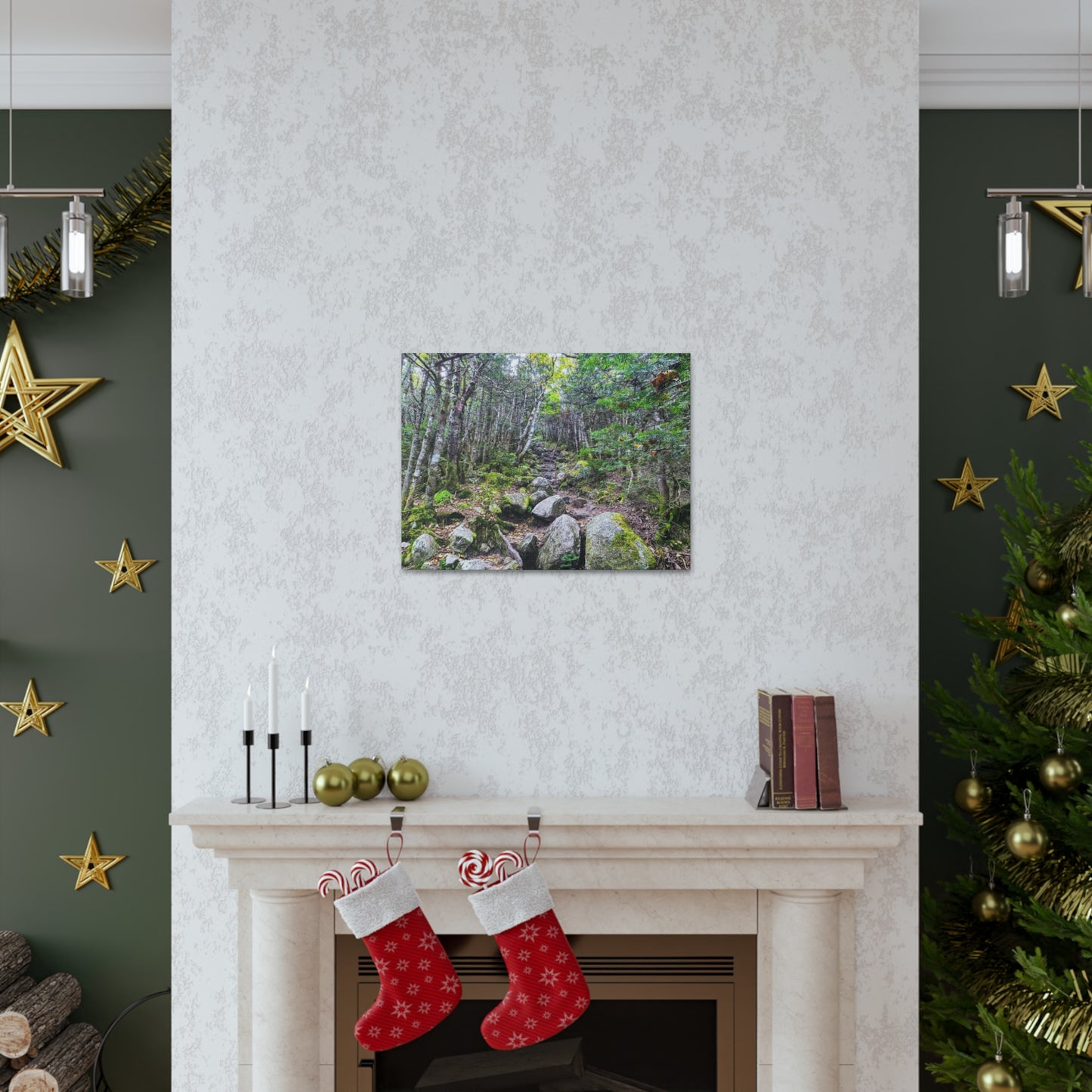 Kinsman Ridge Trail Canvas Art Print