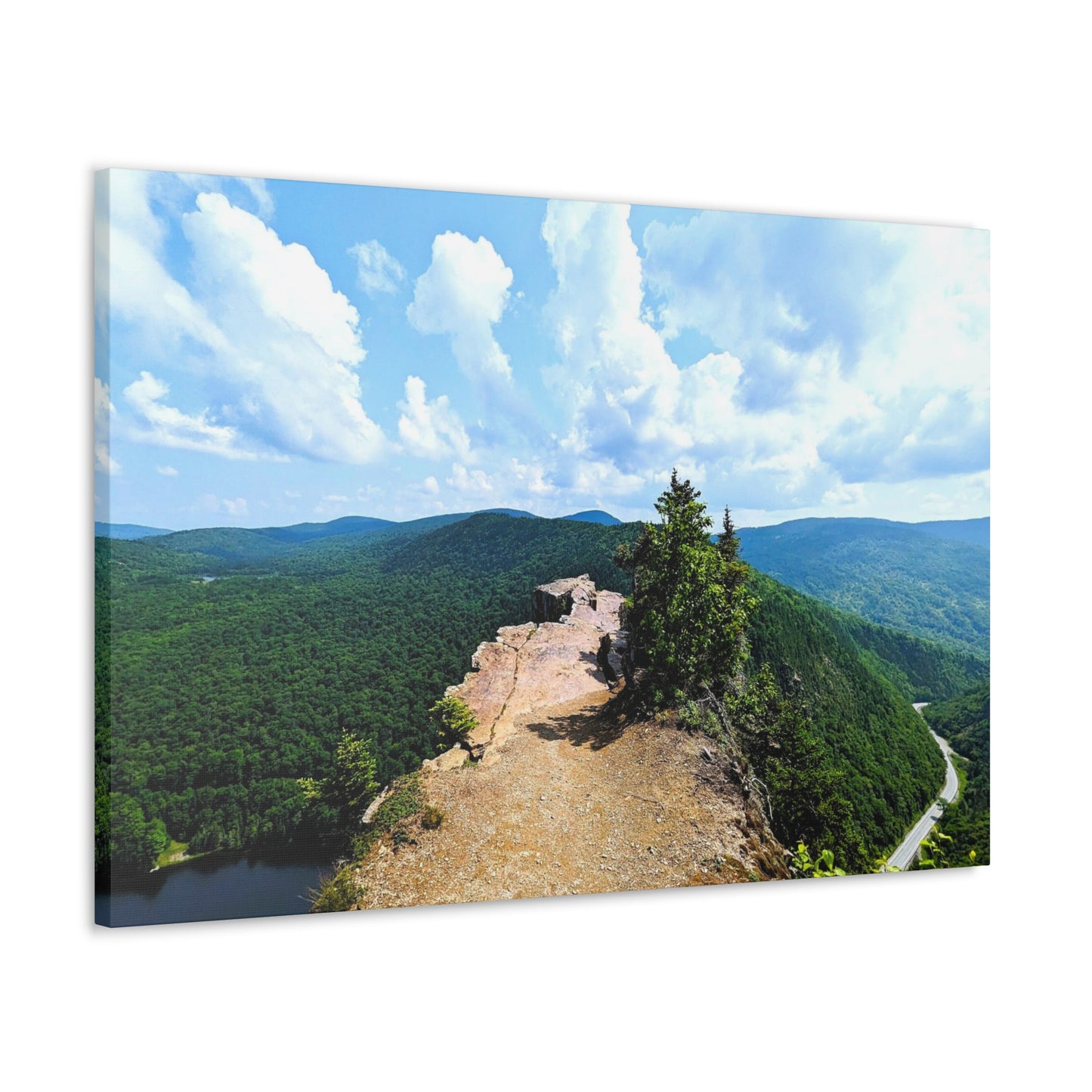 Table Rock Canvas Art Print