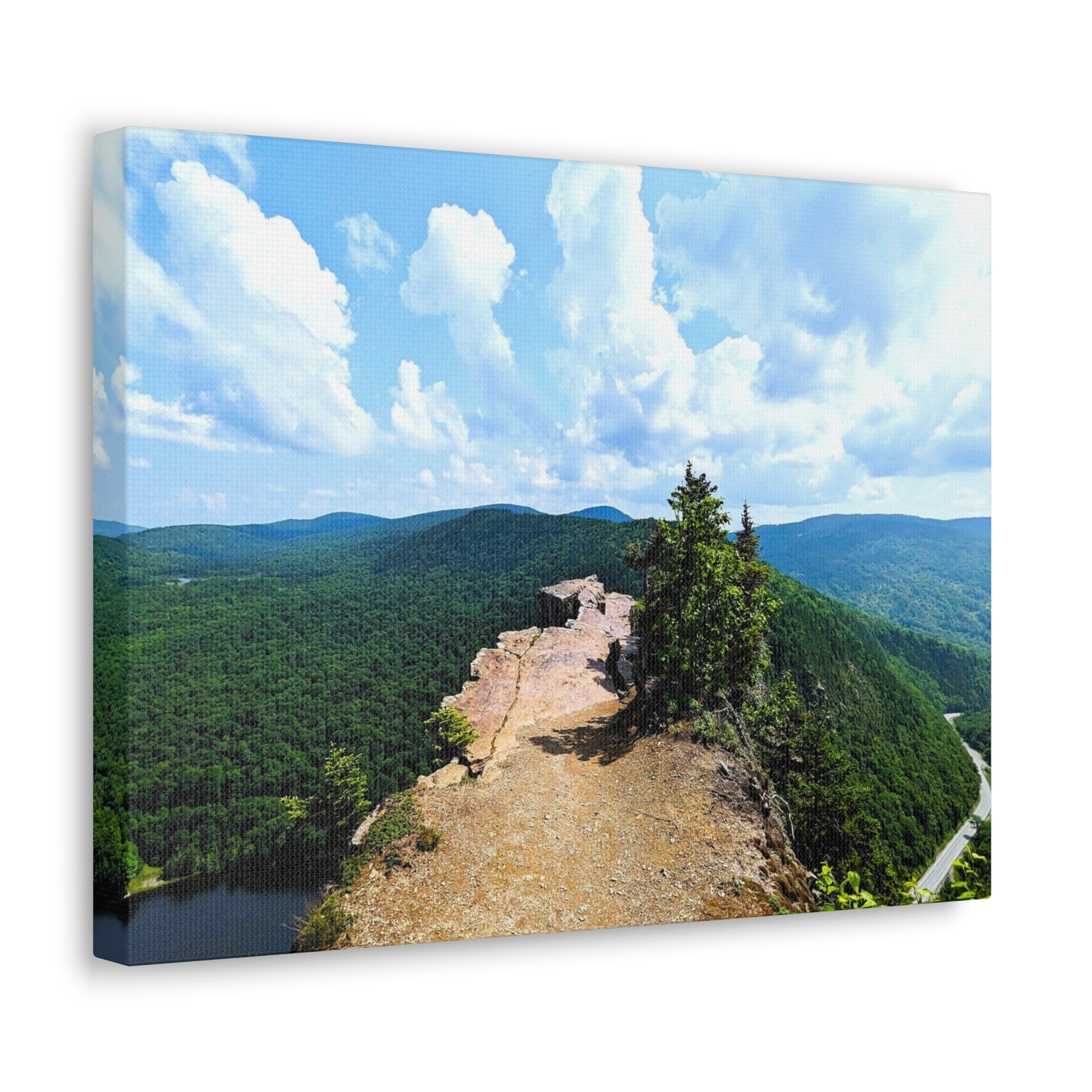 Table Rock Canvas Art Print