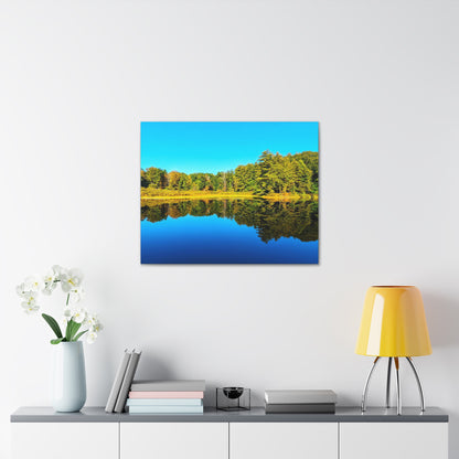 Saugatuck River Canvas Art Print