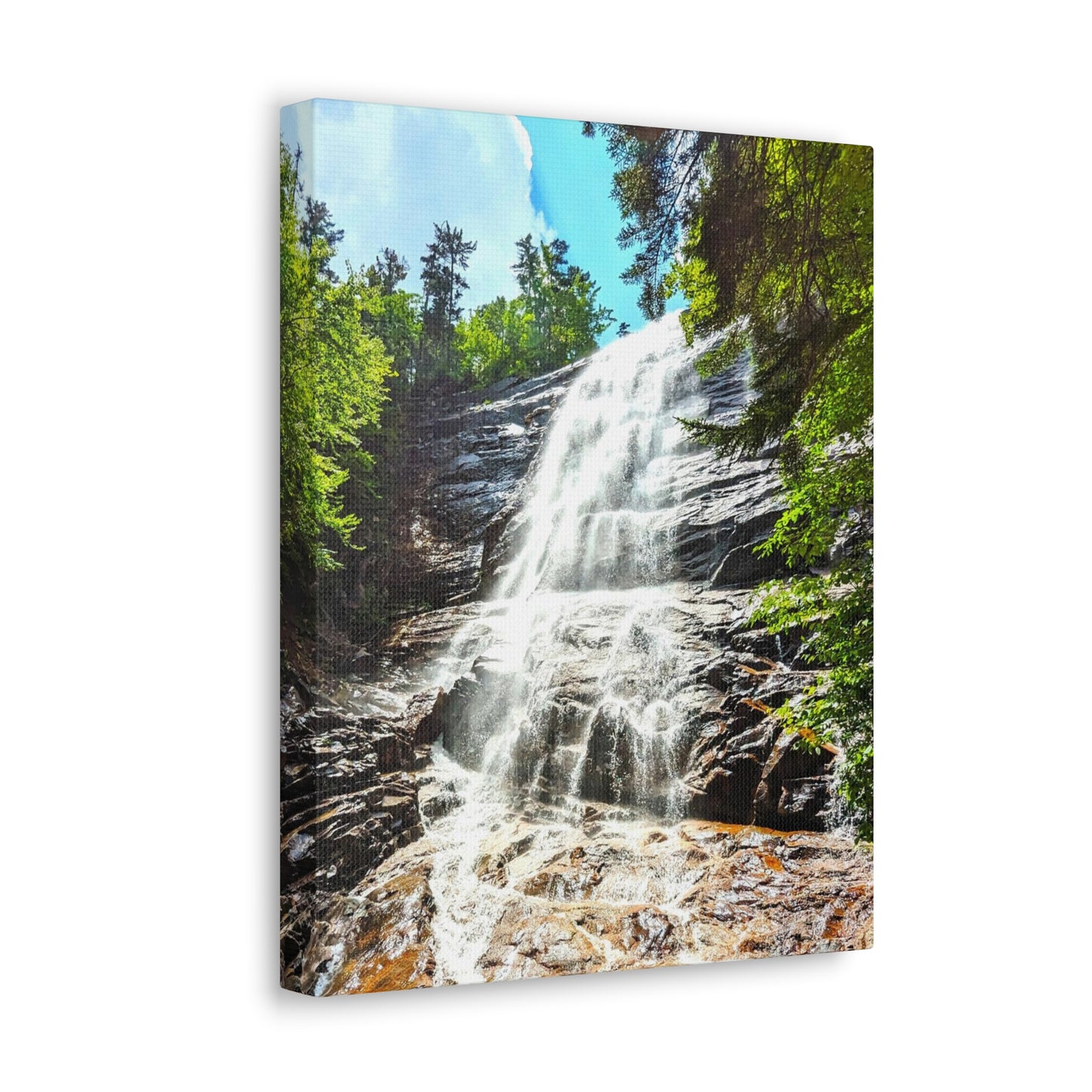 Arethusa Falls Canvas Art Print