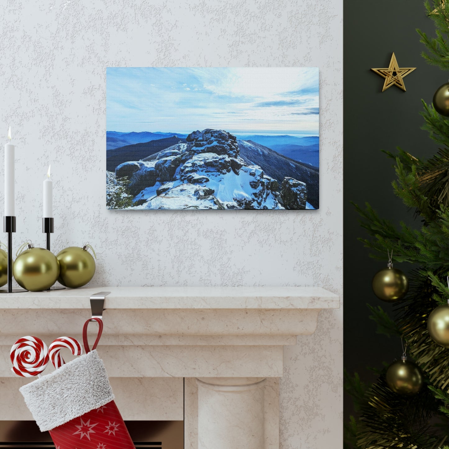 Franconia Ridge Canvas Art Print