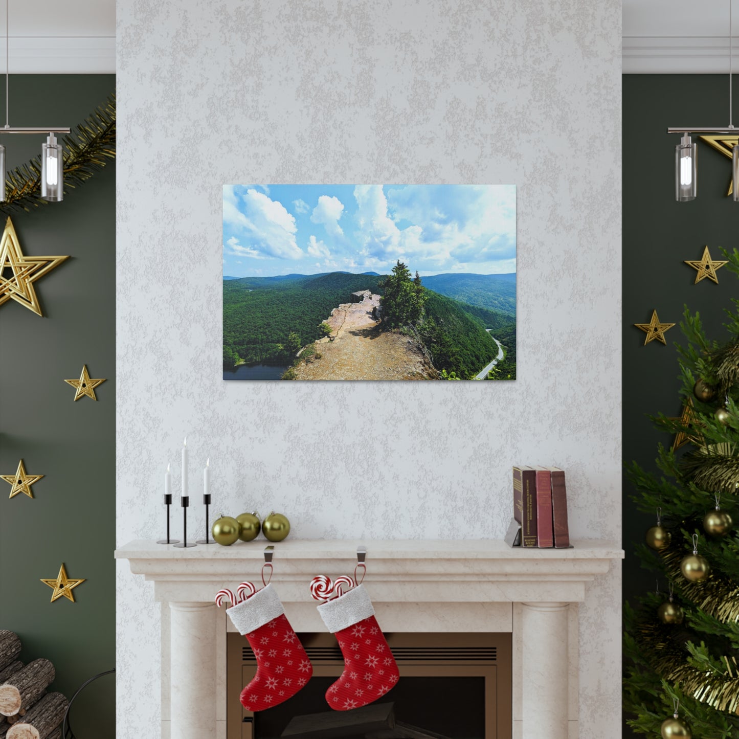 Table Rock Canvas Art Print