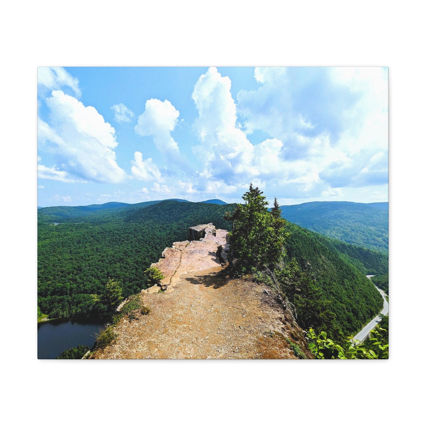 Table Rock Canvas Art Print