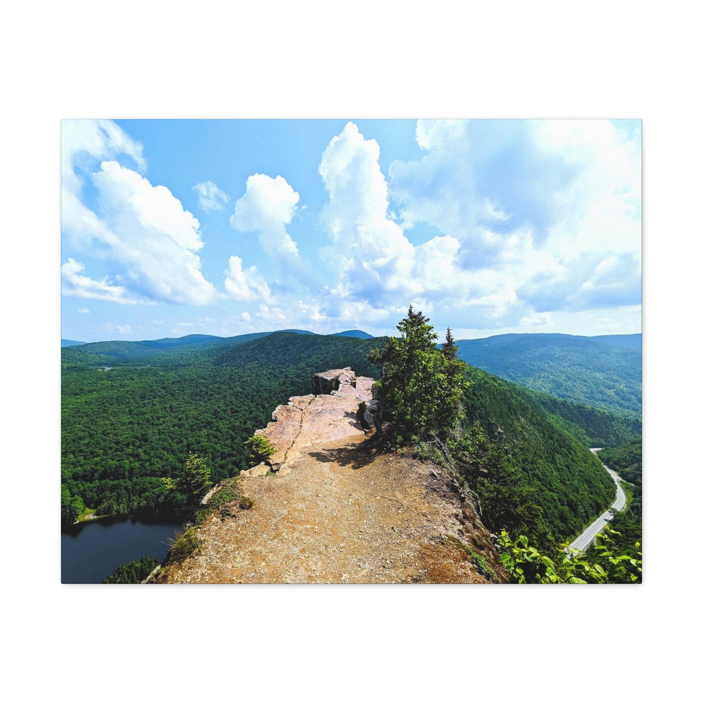 Table Rock Canvas Art Print
