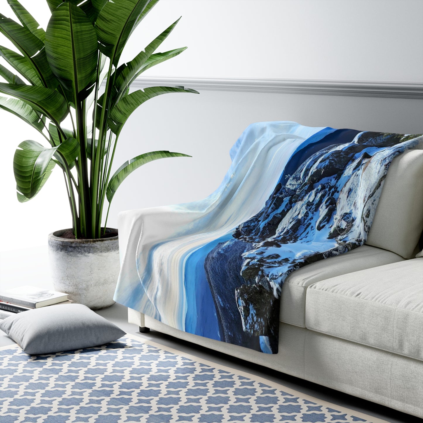 Franconia Ridge Sherpa Fleece Blanket