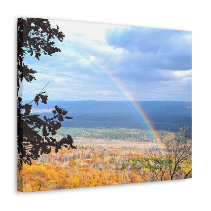 Appalachian Trail Rainbow Canvas Art Print