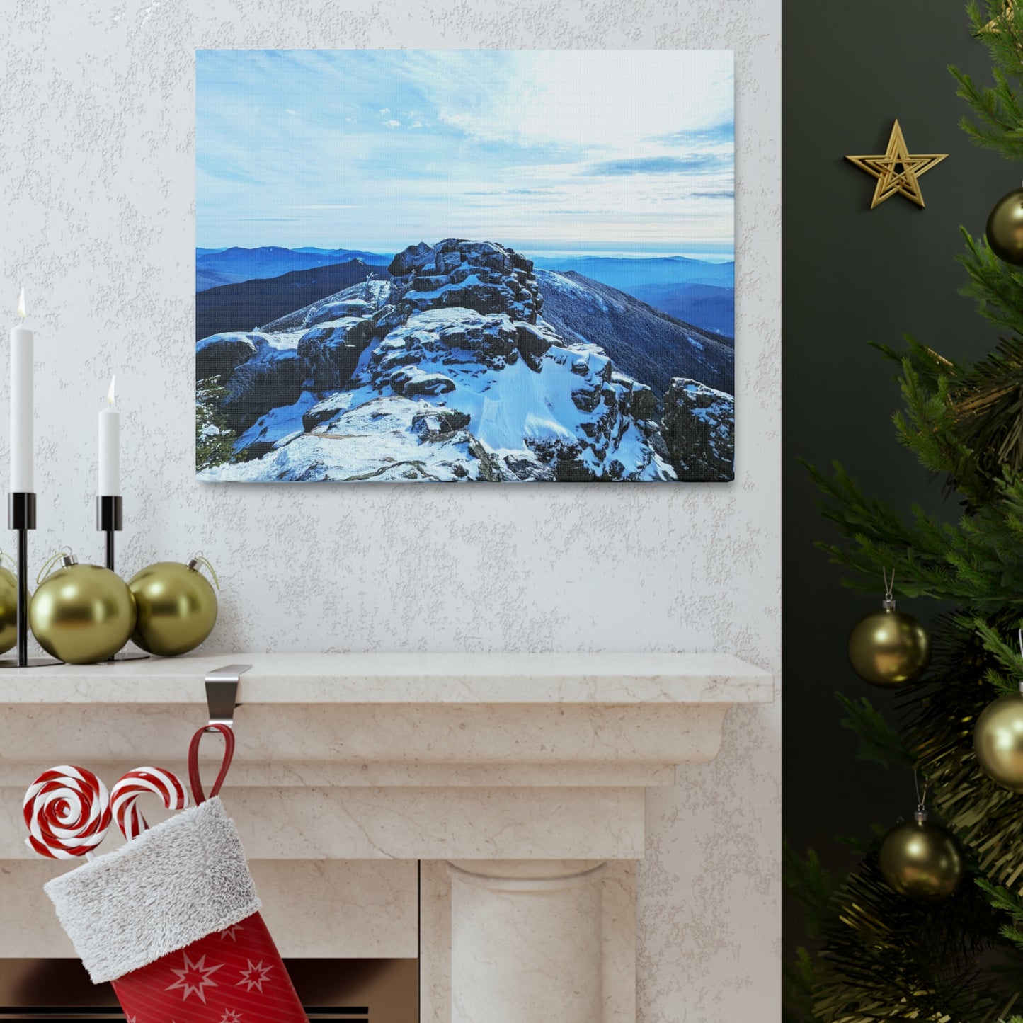 Franconia Ridge Canvas Art Print