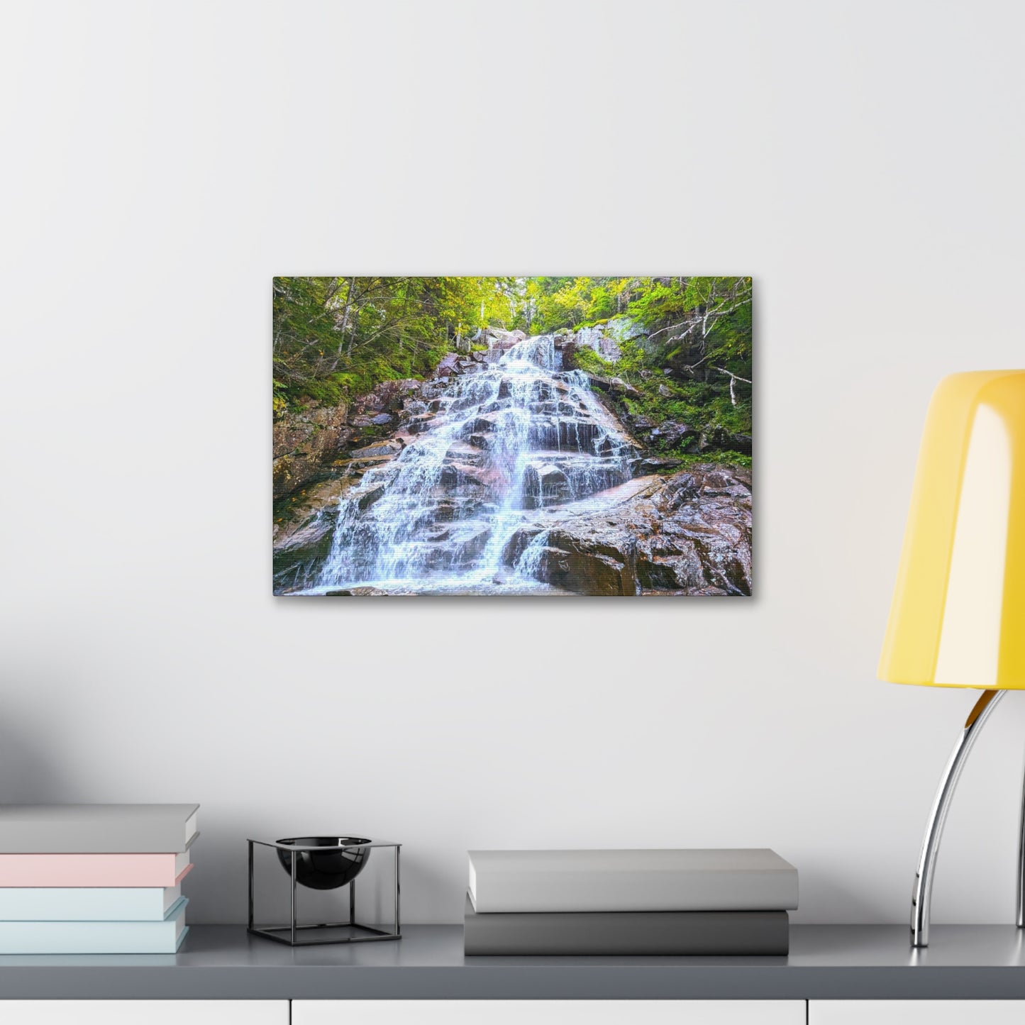 Cloudland Falls Canvas Art Print